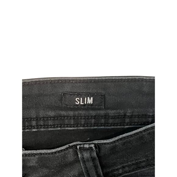 Penshoppe Slim Mens Black Jeans 32x28 - Picture 4 of 4